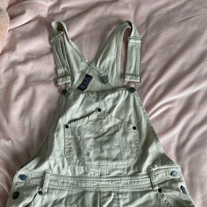 Creme Overalls